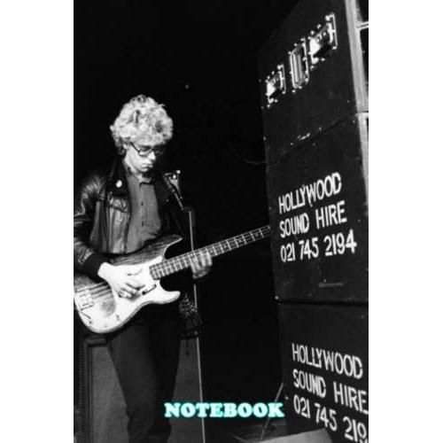 Notebook : Adam Clayton U2 Rockband Lined College Ruled Paper,6x9 100 Pages, Thankgiving Notebook Journal, Matte Finish Cover #7   de Bartolotti, Benaparts  Format Broch 