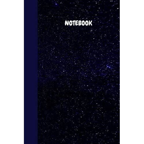 Notebook: Composition Notebook - Sky With Stars Cover - College Ruled 110 Pages - 