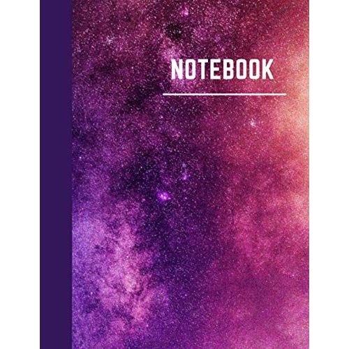 Notebook: Galaxy Universe Space College Ruled Lined Notebook For Students Girls Boys Or Teacher   de Publishing, Endy Luthfun  Format Broch 