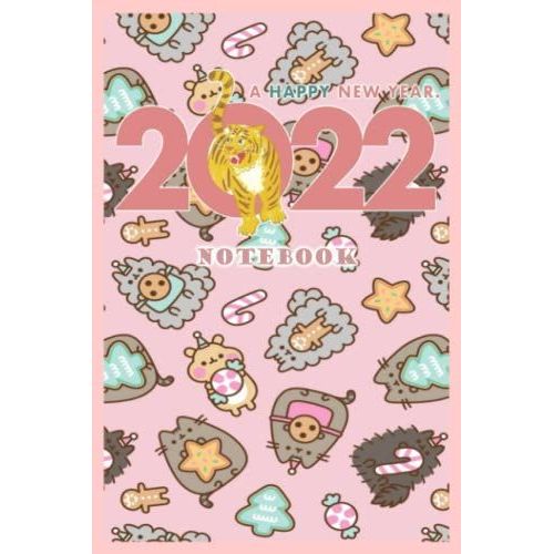 Notebook - Happy New Year 2022 Journal Notebook/Merry Christmas Journal Notebook 140: Best Christmas New Year Gift For Kids, Boys, Girls & Adults_6x9 In 114 College Ruled Lined Pages Book   de MANGINI, MELISSA  Format Broch 