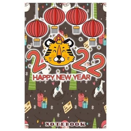 Notebook - Happy New Year 2022 Journal Notebook/Merry Christmas Journal Notebook 38: Best Christmas New Year Gift For Kids, Boys, Girls & Adults_6x9 In 114 College Ruled Lined Pages Book   de MANGINI, MELISSA  Format Broch 