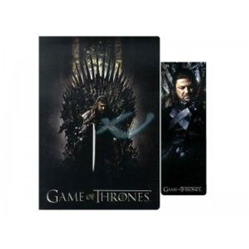 Notebook + Marque-Page Game Of Thrones Ned Stark