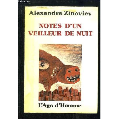 Notes D'un Veilleur De Nuit.    Format Broch 