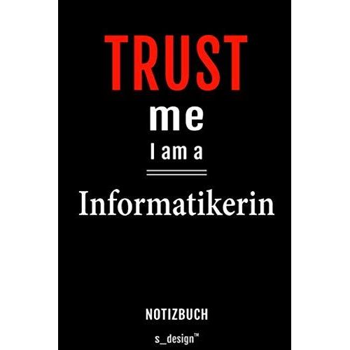 Notizbuch Fuer Informatiker / Informatikerin: Originelle Geschenk-Idee [120 Seiten Gepunktet Punkte-Raster Blanko Papier]   de S_DESIGN Informatiker Notiz-Buecher  Format Broch 