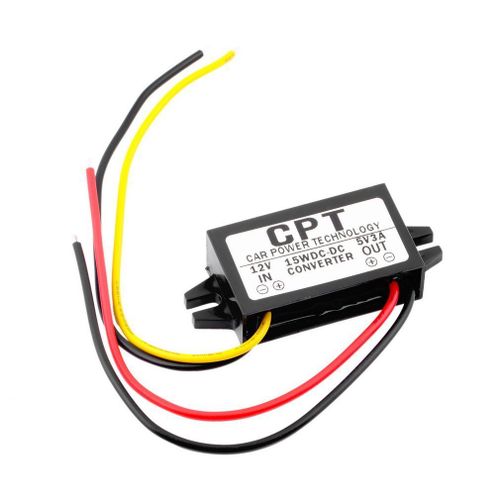 Nouveau Chargeur De Voiture, 5 Types De Technologie D'alimentation, Convertisseur Cc  Port Unique 12v  5v 3a 15w Avec Cble Micro Usb, Livraison Directe