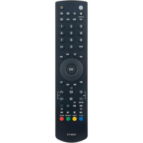 Nouveau Ct-8023 Tlcommande De Remplacement Pour Toshiba Hd Digital Freeview Led Tv'S Ct-8023 Ct8023 Ct 8023 19Dl833B 19Dl833G 22Dl833B 22Dl833G 23Dl933B 23Dl934B 26Dl833B 26Dl834B 32Dl933B 32Dl934B