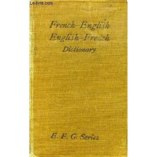 Nouveau Dictionnaire De Poche Francais-Anglais Et Anglais-Francais / New Pocket Pronouncing Dictionary Of The French And English Languages   de BARWICK G. F.
