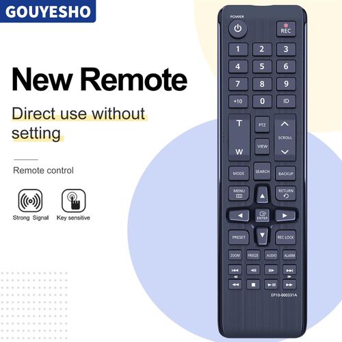 Nouveau EP10- 000331 Une tlcommande pour le systme de scurit DVR Samsung SDS-P3042