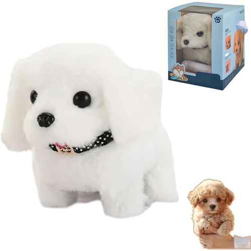 Nouveau Nicoo 2025 - Mon chiot robot raliste, un chiot robot qui se comporte comme un vrai chiot, un chien robotique IA