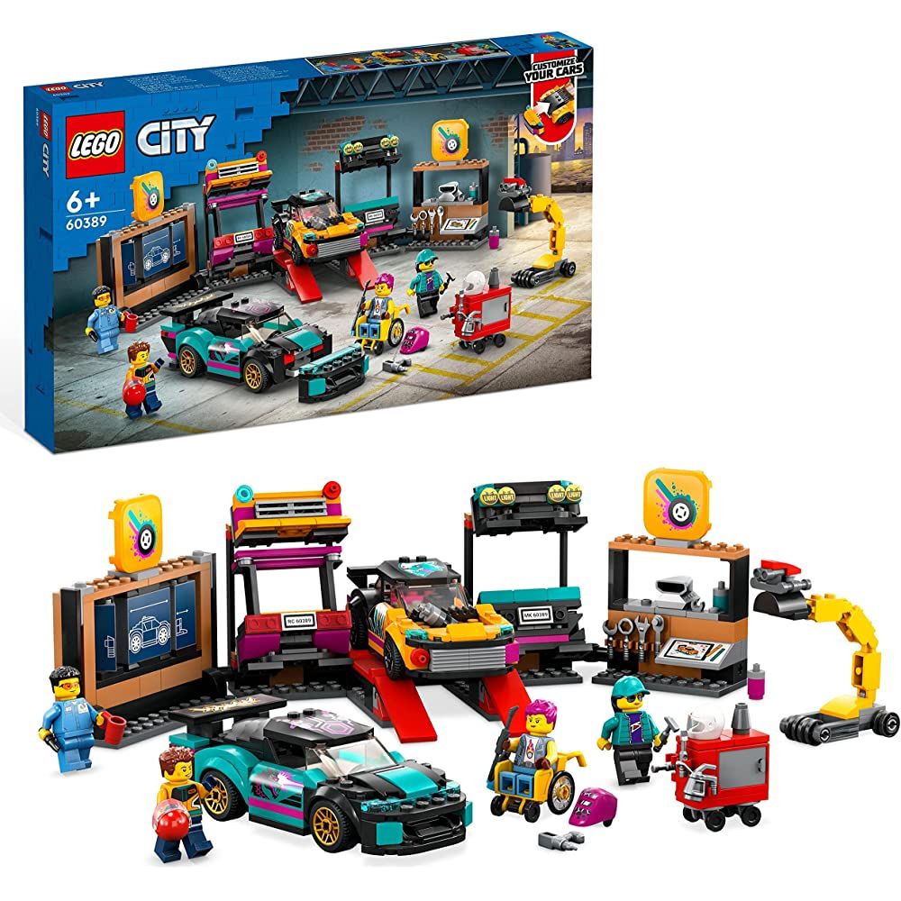 Nouveau non déballéLEGO 60389 City Le Garage de Customisation, Jouet