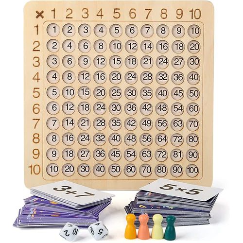 Nouveau Non D ball VEGCOO Jeu Table De Multiplication En Bois Cartes nouveau-non-d-ball-vegcoo-jeu-table-de-multiplication-en-bois-cartes