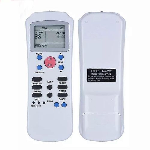 Nouveau R14a / Ce Pour Tlcommande De Climatiseur Carrier Ac R14a R14a / Ce R14 / Ce