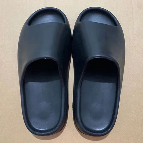 Nouveau Style De Pantoufles D't Pour Hommes, Pantoufles De Mode, Couleur Unie, Chaussures Dcontractes Pour La Maison, Eva Bouche De Poisson, Diapositives De Plage Pour Femmes - 39