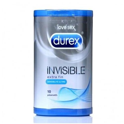 Nouveaut 2016 - Prservatifs Durex Invisible - Ultra Fins 55microns Bote En Vrac - conomique De 24 Version Sensibilit Ultime