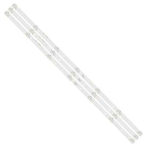 Nouveaux Kits 3pcs 7LED 755mm LED bande de rtro-clairage pour TCL 43D2700 43HR332M07A0 V2 4C-LB430T-HR1CK LC430DUY-SHA1 43A9000
