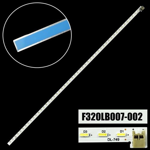 Nouvelle bande de rtroclairage LED pour KDL-32EX340 KDL-32EX343 F320LB007-002 FOXCONN E253117 1 Pcs For 1 TV CHINA
