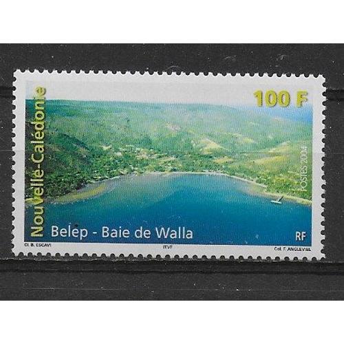 Nouvelle-Caledonie 2004 : Paysages Rgionaux : L'archipel De Belep : La Baie De Walla : Timbre  100 F. Multicolore Neuf **