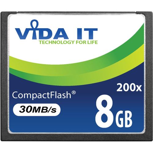 Nouvelle Carte Mmoire Compact Flash Cf Haute Vitesse 200X 8Gb 30Mb/S Pour Canon Eos 20D 10D 30D Eos 20Da Eos 300D Eos 350D Eos 400D Eos 40D Eos 50D 5D 5D Mark 2 7D D30 Slr Digital[LOT6240816]