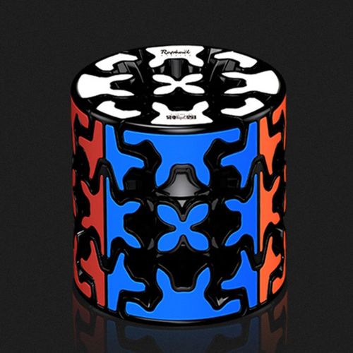 Nouvelle Collection De Cube Magique De Vitesse Pour Enfant, Jouet ducatif De Vitesse En Forme De Pyramide, Cylindre Et Sphre Avec Engrenage De 3x3x 3,