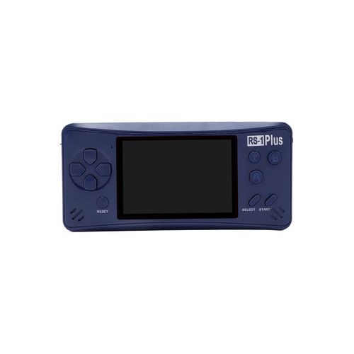 Nouvelle Console De Jeu Portable 8 Bits Console De Jeu Rtro Classique 3,5 Pouces Grand cran Console De Jeu Portable Bleu