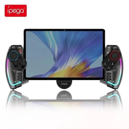 Nouvelle Manette De Jeu Bluetooth Pg-9777s Ipega Pour Commutateur Android Ios Ipad Pc Avec Contrleur Extensible De Vibration Linaire De Lumire Rvb With Rgb