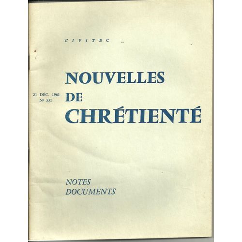 Nouvelles De Chrtient N331 : Saint-Denys Dans L'histoire Et Dans L'art (Basilique De Saint-Denis)