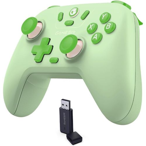 Nova Lite Wireless Controller  2.4g & Bluetooth Gamepad For Windows Pc, Iphone, Android, Switch & Steam Deck  Hall Effect Triggers, Turbo Function, Rumble Vibration (Mint Green)