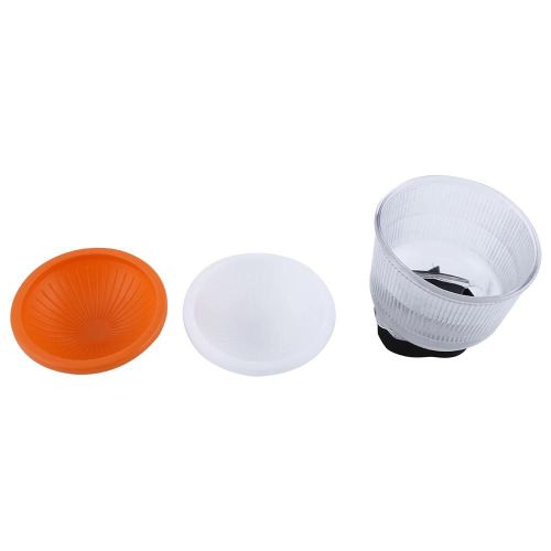Nuage rglable Lambency Flash Diffuseur 2pcs Couvertures Orange & Blanc Set Pour Flash Speedlite