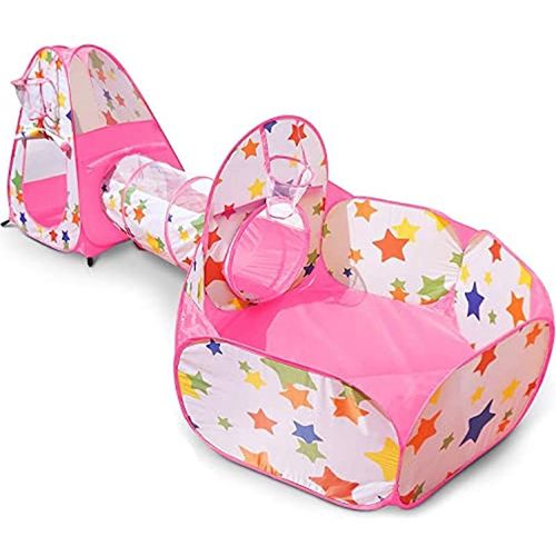 NUBUNI Tente de Jeu pour Enfants Maison et Tunnel Tente Igloo Pop Up