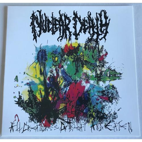 Nuclear Death - All Creatures Great And Eaten / For Our Dead - Lp - 1992/20 - Yellow 250ex Greece Press - 