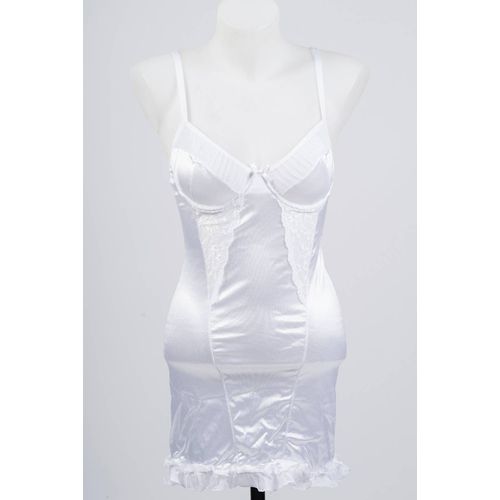 Nuisette Et String Blanche Avanua Charlize Taille S/M Neuf