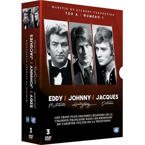 Numro 1 - Coffret : Johnny Hallyday + Eddy Mitchell + Jacques Dutronc