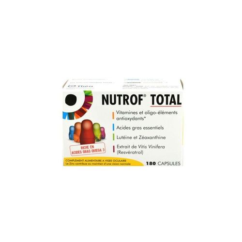 Nutrof Total  Vise Oculaire 180 Capsules