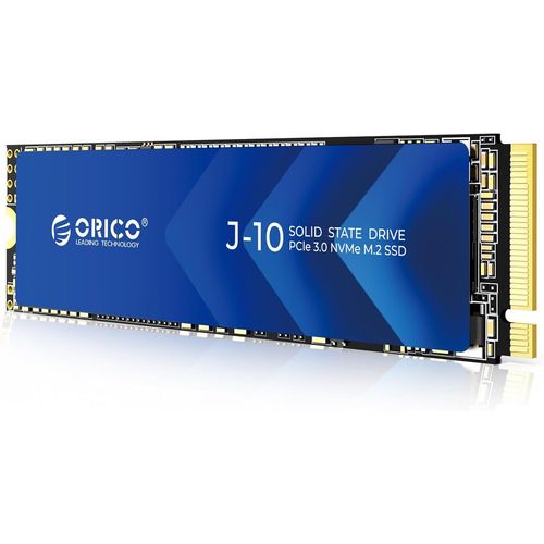 Nvme M.2 Ssd 256Go Pcie 3.0, Ssd Interne 3D Nand Avec Dissipateur Thermique, Jusqu' 1800 Mo/S, Disque Ssd Interne Pour Jeux Sur Pc Et Montage Vido-J10