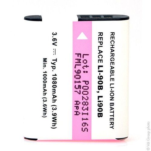 NX - Batterie photo 3.7V 900mAh