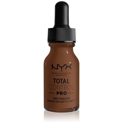 Nyx Professional Makeup Total Control Pro Drop Foundation Fond De Teint Teinte 20 - Deep Rich 13 Ml
