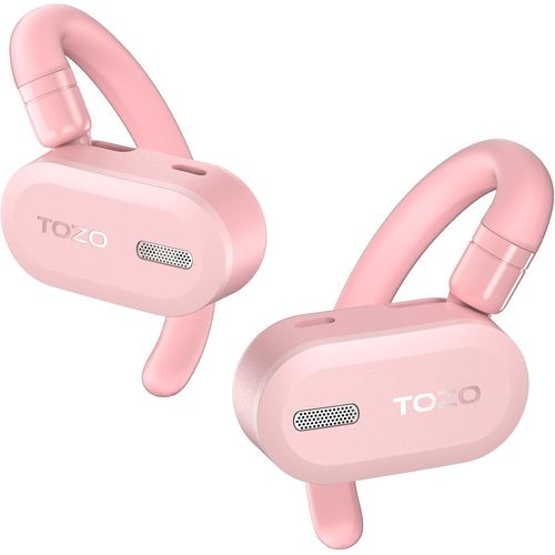 O2 couteurs Bluetooth sans Fil Casque Bluetooth 5.3 avec ENC Appel 14.2mm Contrleur ORIGX Acoustique 42H d'Autonomie Crochet Rotation USB Type C Rose