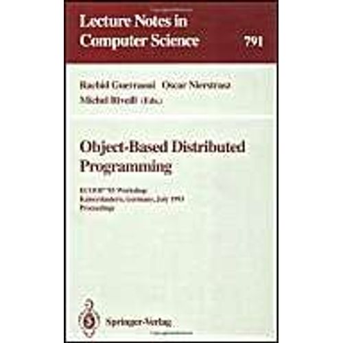 Object-Based Distributed Programming   de Collectif  Format Broch 