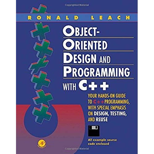 Object Oriented Design Programming C++   de Ronald J. Leach  Format Broch 