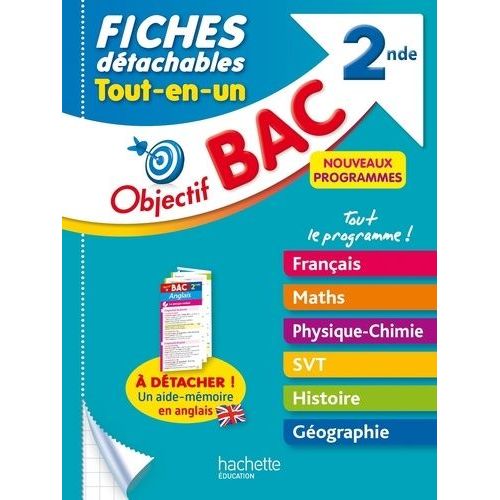 Fiches Tout-En-Un 2de   de Amsellem Carole  Format Beau livre 