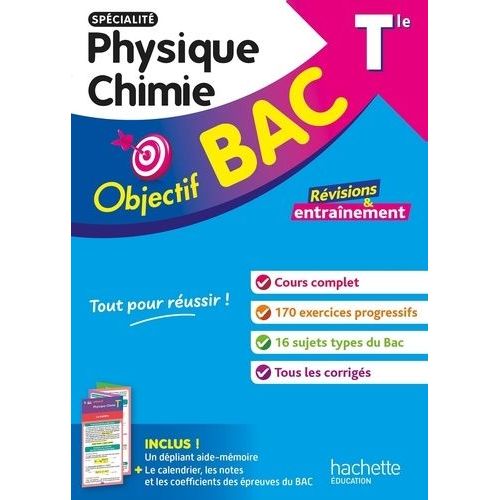 Spcialit Physique Chimie Tle    Format Grand Format 