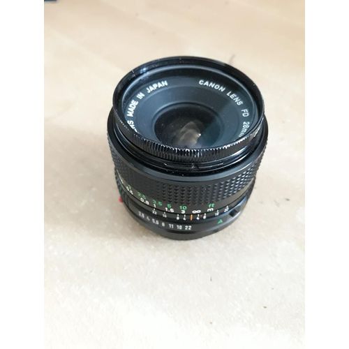 Objectif Canon FD 28mm f2.8