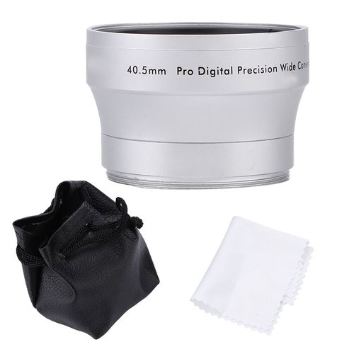 Objectif macro grand angle 0,45 x 40,5 mm pour prise de vue rapprochee, pour appareil photo reflex numerique