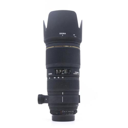 Objectif pour Nikon SIGMA EX APO DG 70-200 mm 1 : 2.8 II
