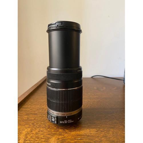 objectif zoom canon 55-250mm excellent 