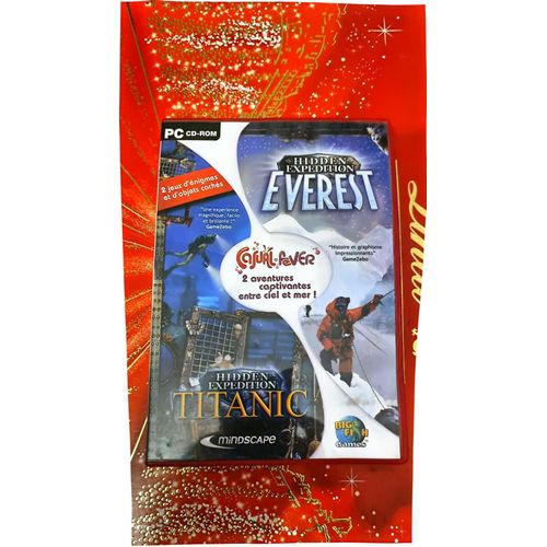Objets Cachs : Everest + Titanic  2 Jeux Pc, Exploration Et Mystre, Audio Franais, Puzzles Et Aventure  Vendu Par Blaspo Fr