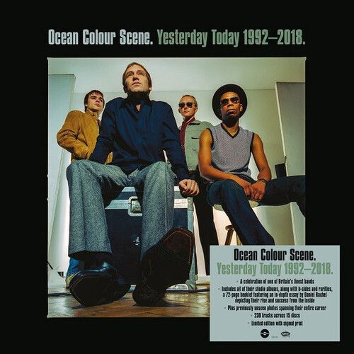 Ocean Colour Scene - Yesterday Today 1992-2018 - Limited 15cd Boxset With Autographed Print [Compact Discs] Boxed Set, Autographed / Star Signed, Uk - Import - Ocean Colour Scene