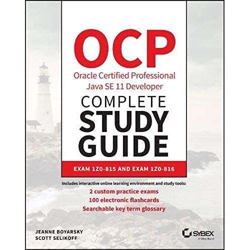 Ocp Oracle Certified Professional Java Se 11 Developer Complete Study Guide   de Jeanne Boyarsky  Format Broch 