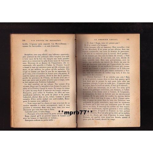 Vie Prive De Napolon   de octave aubry  Format Beau livre 