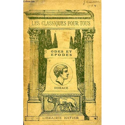 Odes Et Epodes de Horace
